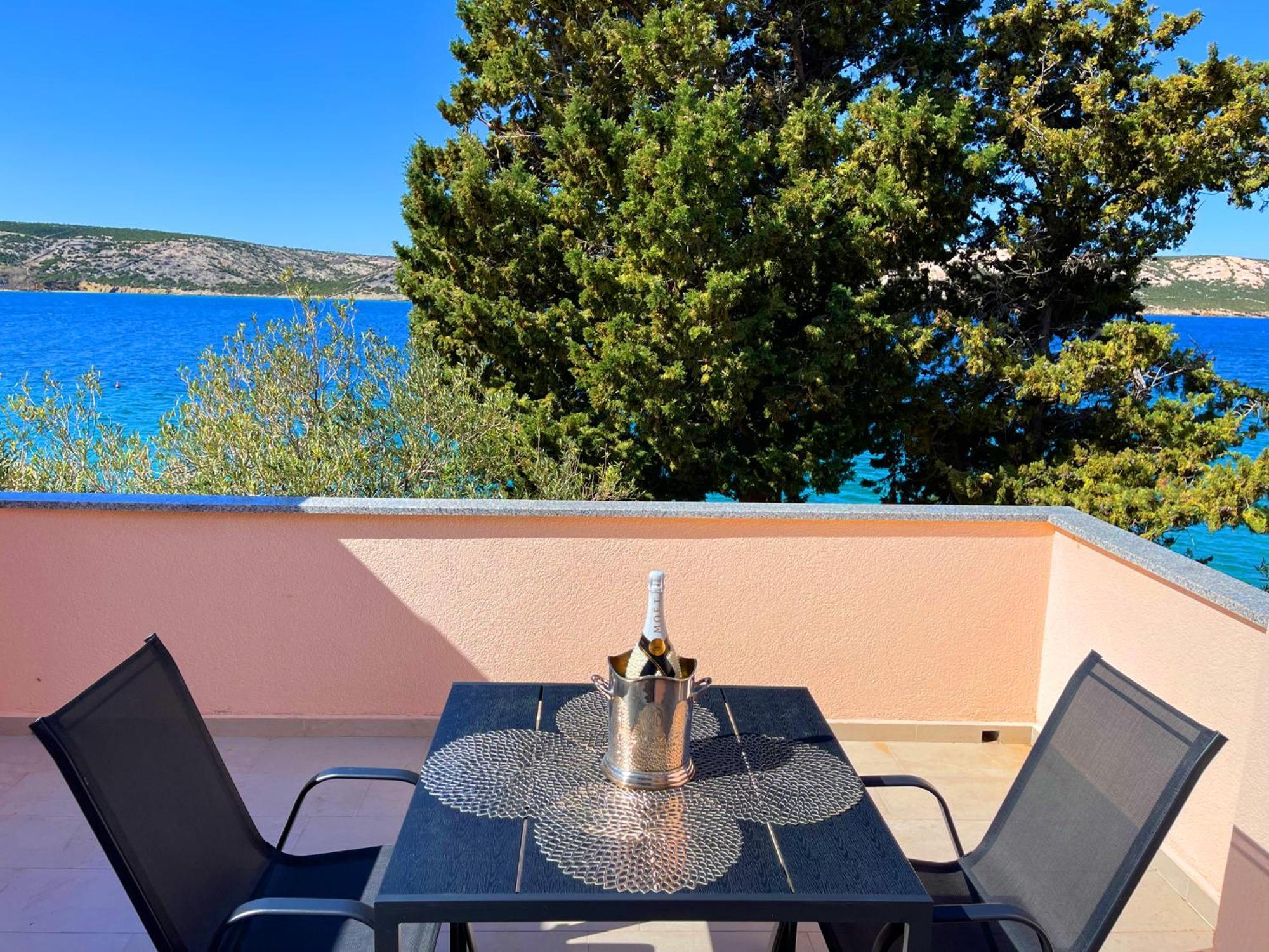 Villa Olivija-Direkt Am Strand! Stara Novalja Eksteriør bilde
