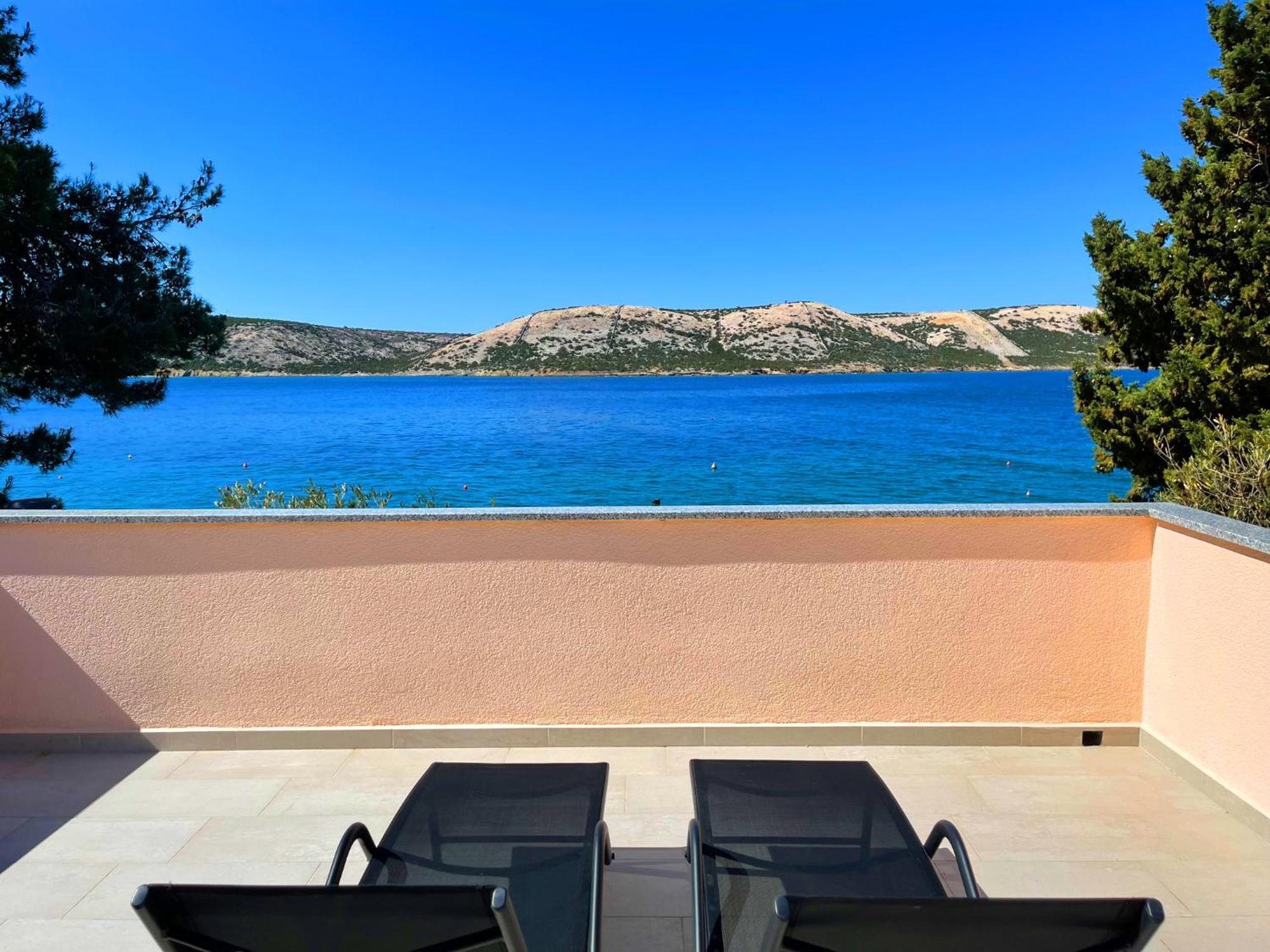 Villa Olivija-Direkt Am Strand! Stara Novalja Eksteriør bilde