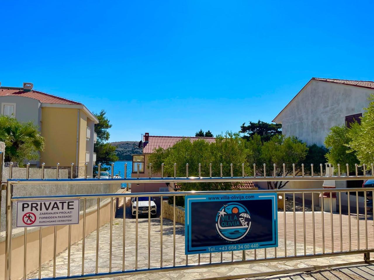 Villa Olivija-Direkt Am Strand! Stara Novalja Eksteriør bilde