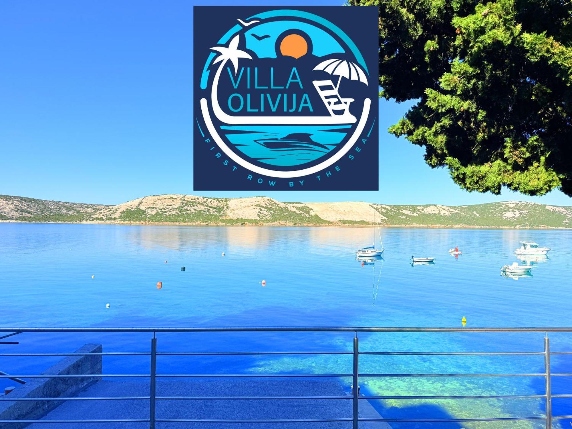 Villa Olivija-Direkt Am Strand! Stara Novalja Eksteriør bilde
