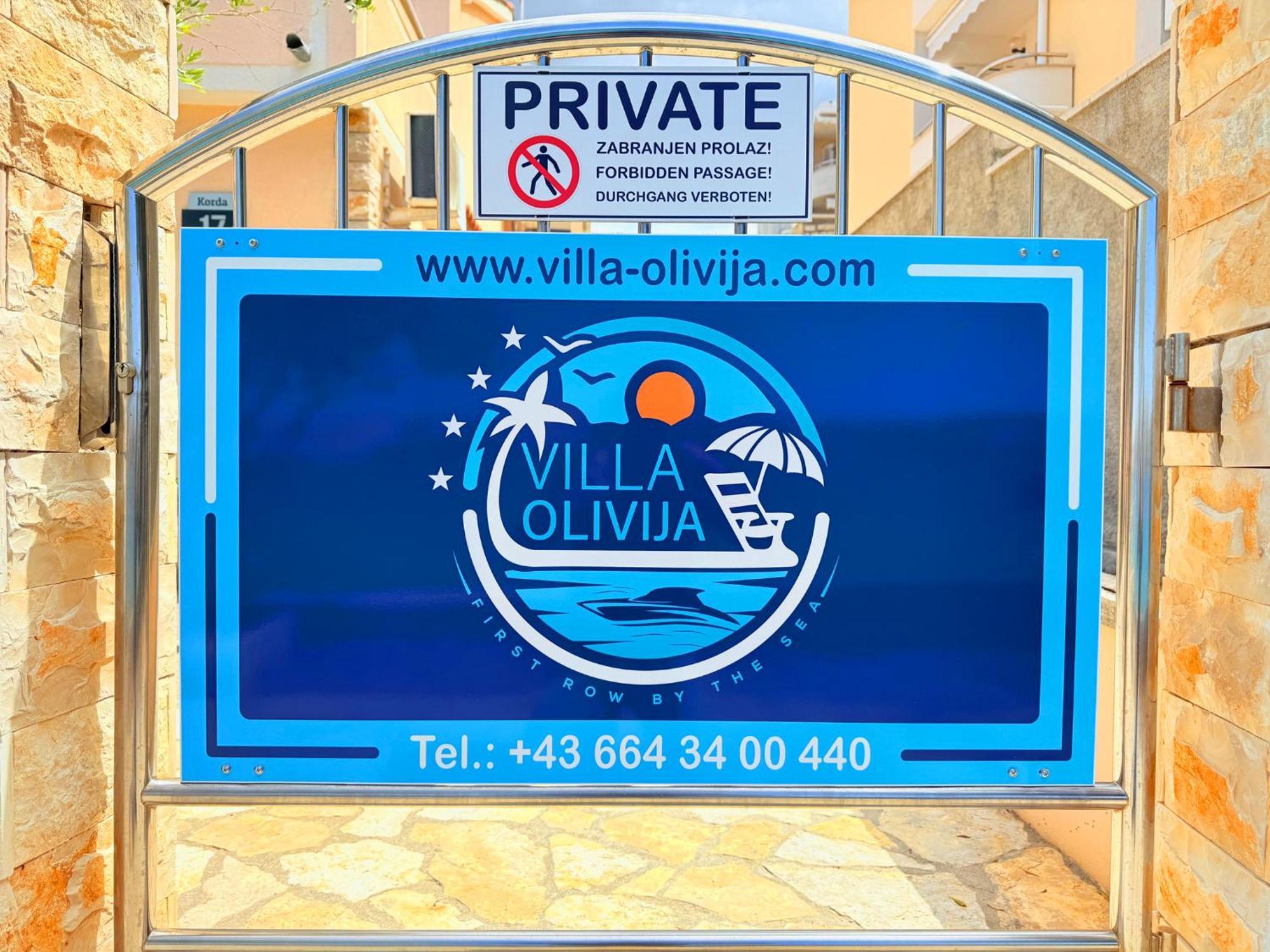 Villa Olivija-Direkt Am Strand! Stara Novalja Eksteriør bilde